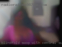 Blindfold swop with central swingers friend.