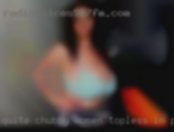 Quite chubby women topless in PA.